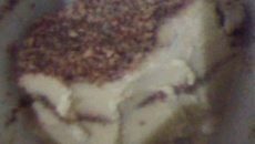 Pavê de creme de leite com coco