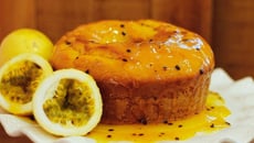 Bolo de maracujá sem glúten