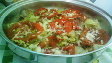 Refogado cheiro de pizza