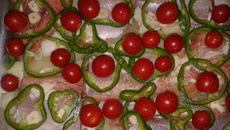 Frango no forno com maionese