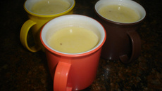 Bebida de milho quente