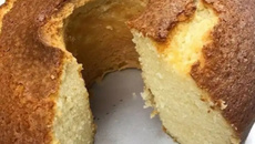 Bolo simples e fofinho da Thays