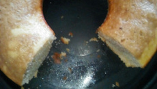 Bolo de farinha de trigo fofinho