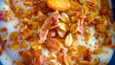 Sorvete light de banana