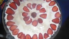 Pavê de morango fácil e rápido