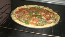 Massa de pizza artesanal