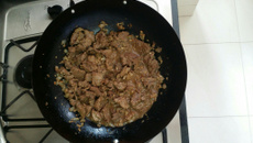 Picadinho de filé delicioso