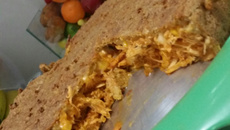 Torta de batata doce