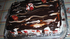 Torta de Morango por Priscila