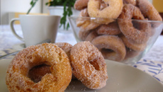 Rosquinha frita super fácil para o café