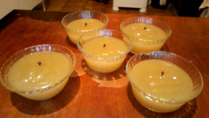 Manjar de casca de abacaxi