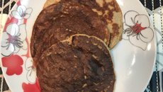 Panqueca de Banana com aveia e linhaça