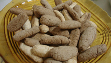 Bolachinha simples de chocolate