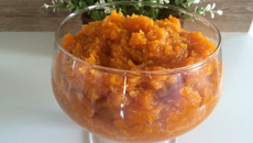 Doce de abóbora com coco