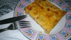 Torta de abobrinha simples