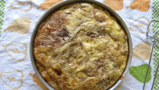 Torta seca de banana