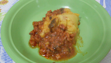 Polenta com Toscana