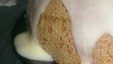 Bolo liquidificador com creme de limão da Bárbara