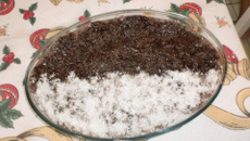 Torta de bolacha cremosa