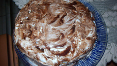 Torta gelada mesclada