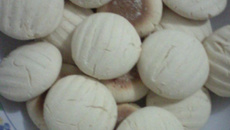 Biscoito de maizena simples