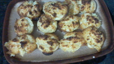 Queijadinha de casquinha da Cris