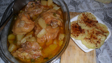 Frango assado da gisa