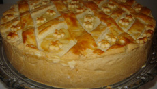 Empadão de frango com catupiry