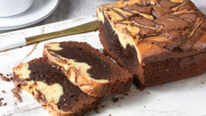 Bolo para café mesclado