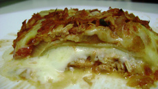 Lasanha de frango da Vó Zelça