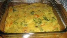 Torta de brócolis da Nize