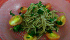 Spaghetti ao vinho do chef Mac