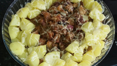 Maçã de peito do chef