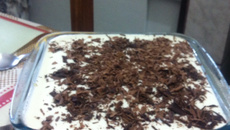 Pavê delícia (com biscoito maisena)