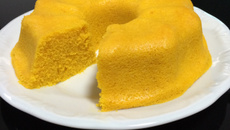 Bolo de cenoura de micro-ondas