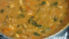 Feijão Branco com Camarão