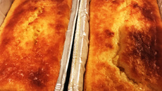 Bolo de milho com goiabada