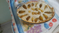 Torta de figo em calda