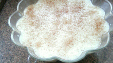 Arroz doce fácil