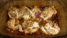 Enroladinho de frango