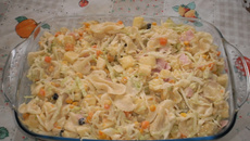 Salada de repolho nutritiva