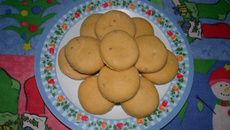 Bolachinha de fubá diet