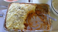 Escondidinho de camarão