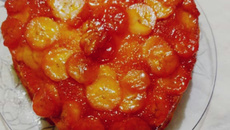 Bolo de canela com banana