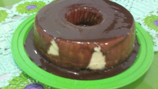 Pudim de Biscoito Recheado