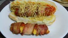 Molho de cachorro quente com bacon