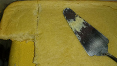 Suflê de chuchu e queijo