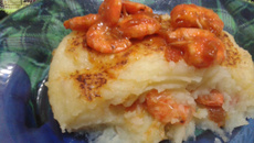 Batata grelhada especial