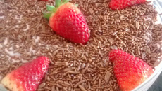 Mousse de leite em pó