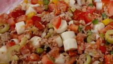 Salada rápida de atum